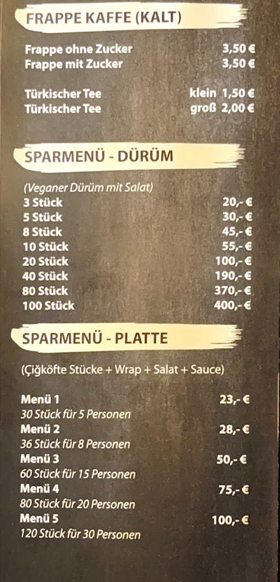 Juppi Çiğköfte Gevelsberg Photo Menu 3