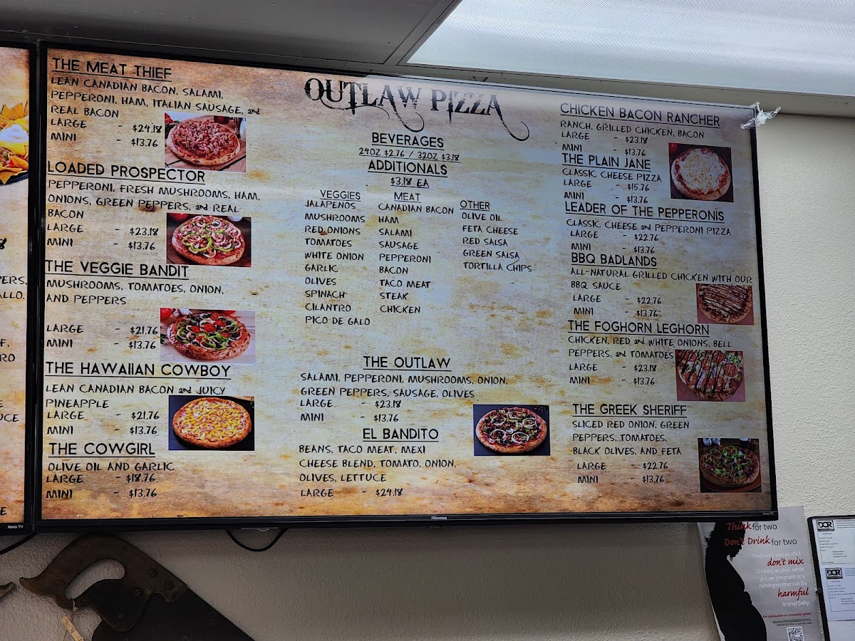 Outlaw Tacos, Pizza, Wings & More Photo Menu 5