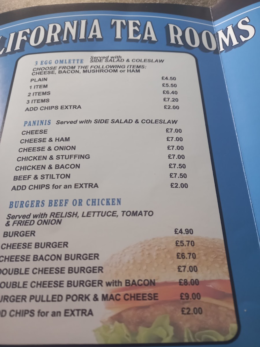 California Chippy Photo Menu 5