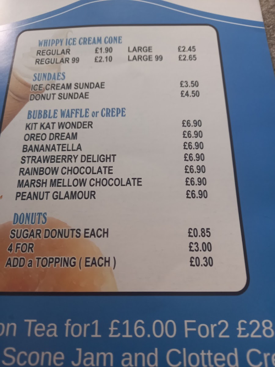 California Chippy Photo Menu 7