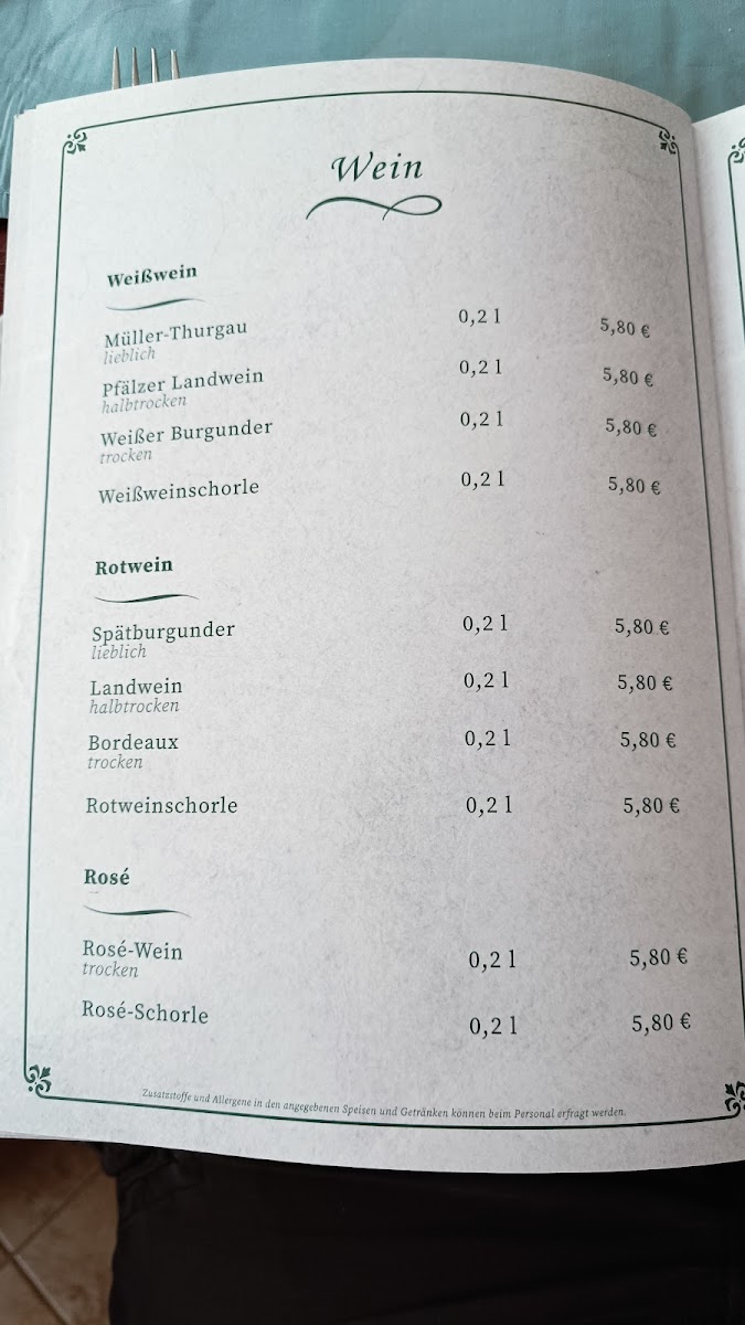 Zur Wichmannlinde Photo Menu 6