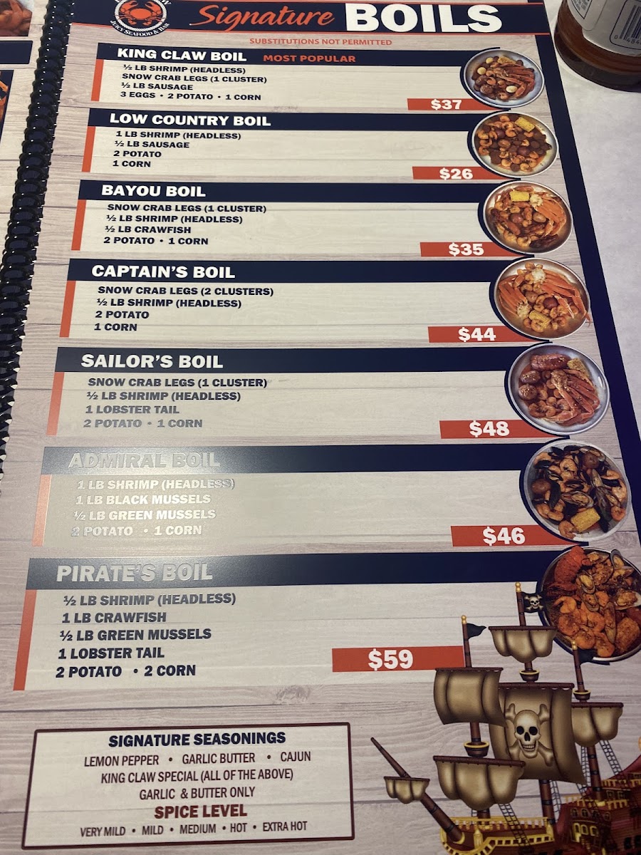 King Claw - Juicy Seafood & Bar Photo Menu 4