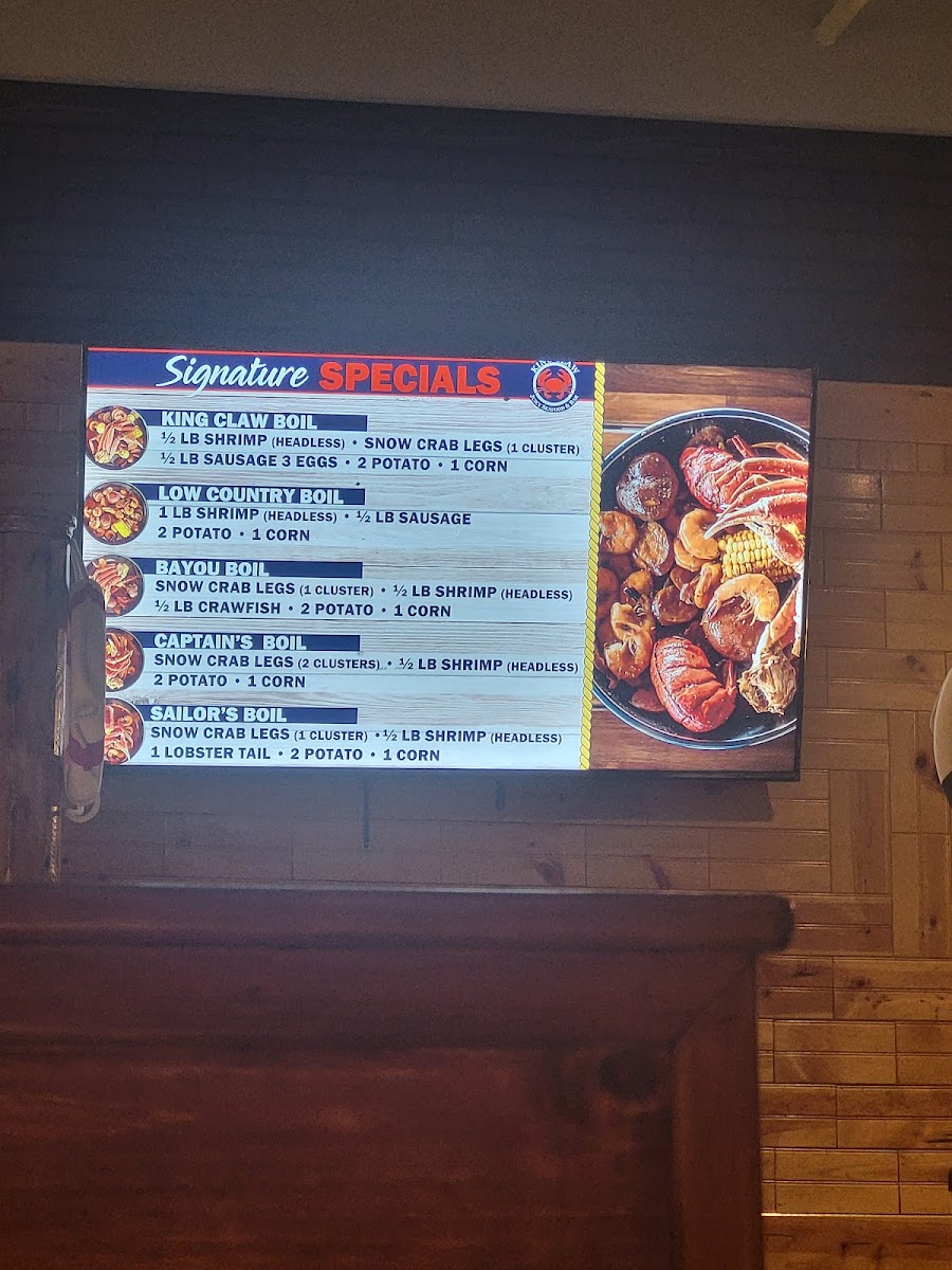 King Claw - Juicy Seafood & Bar Photo Menu 6