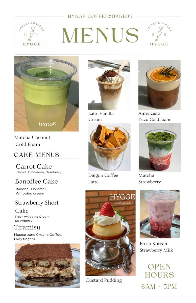 Hygge Coffee&Bakery Photo Menu 2