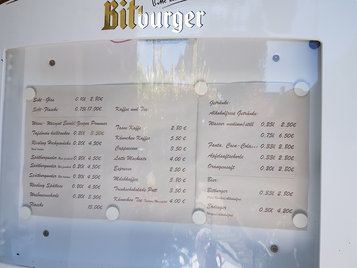 Cafe Roeschen Photo Menu 1