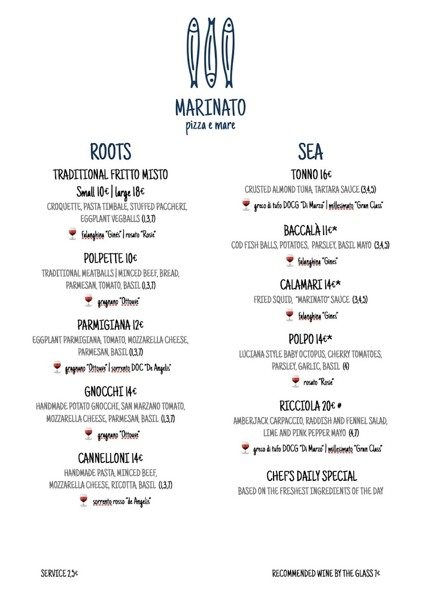 Marinato pizzeria Photo Menu 3