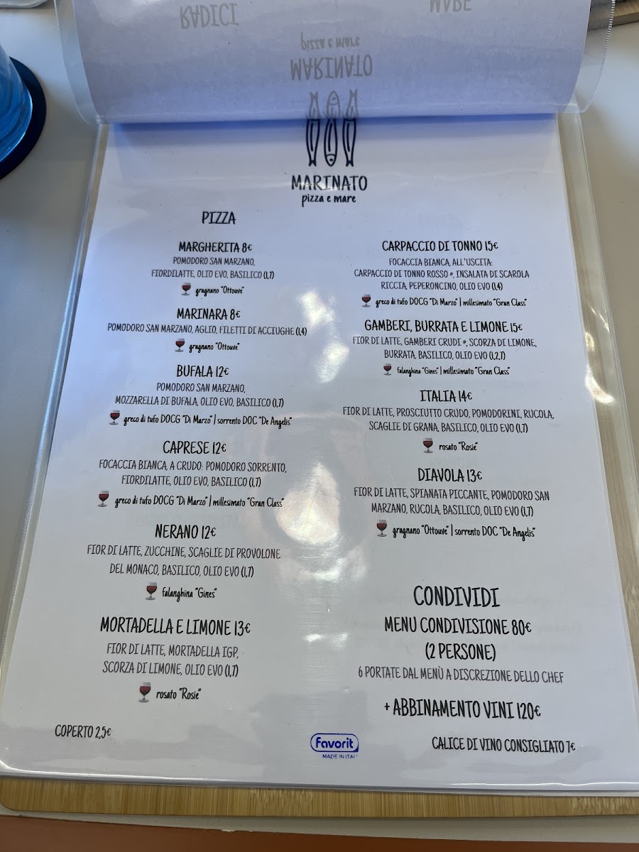 Marinato pizzeria Photo Menu 4