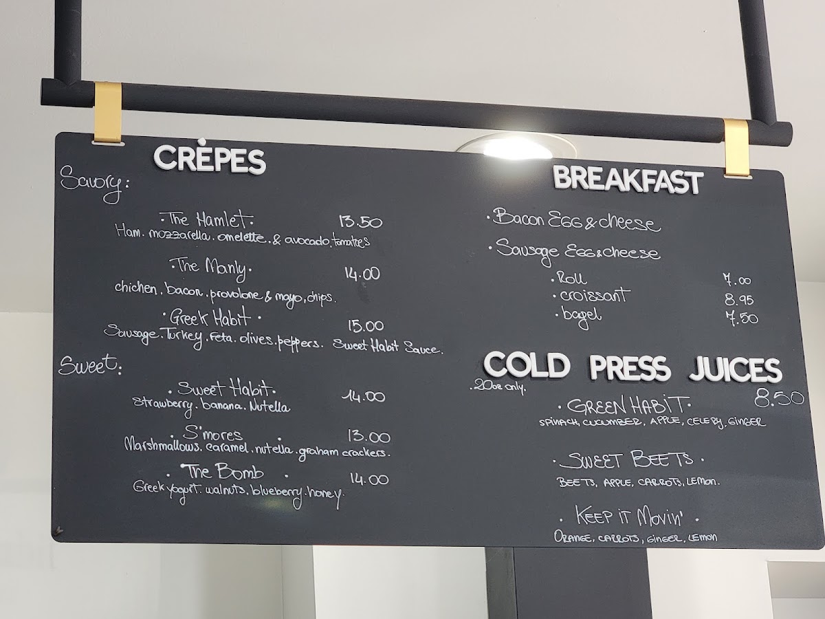 Sweet Habit Photo Menu 5