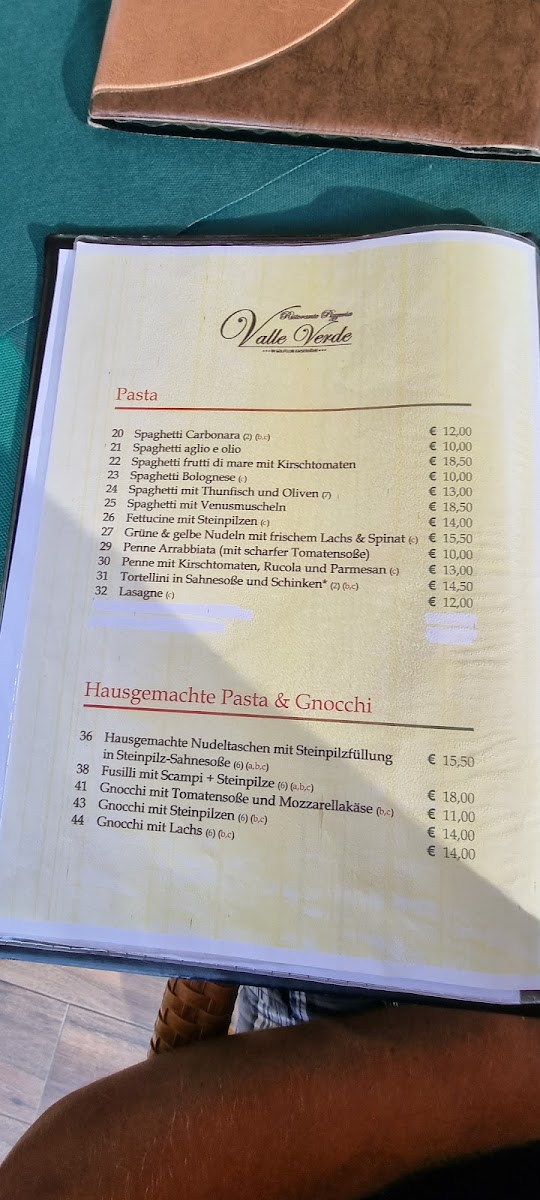Ristorante Valle Verde Photo Menu 2