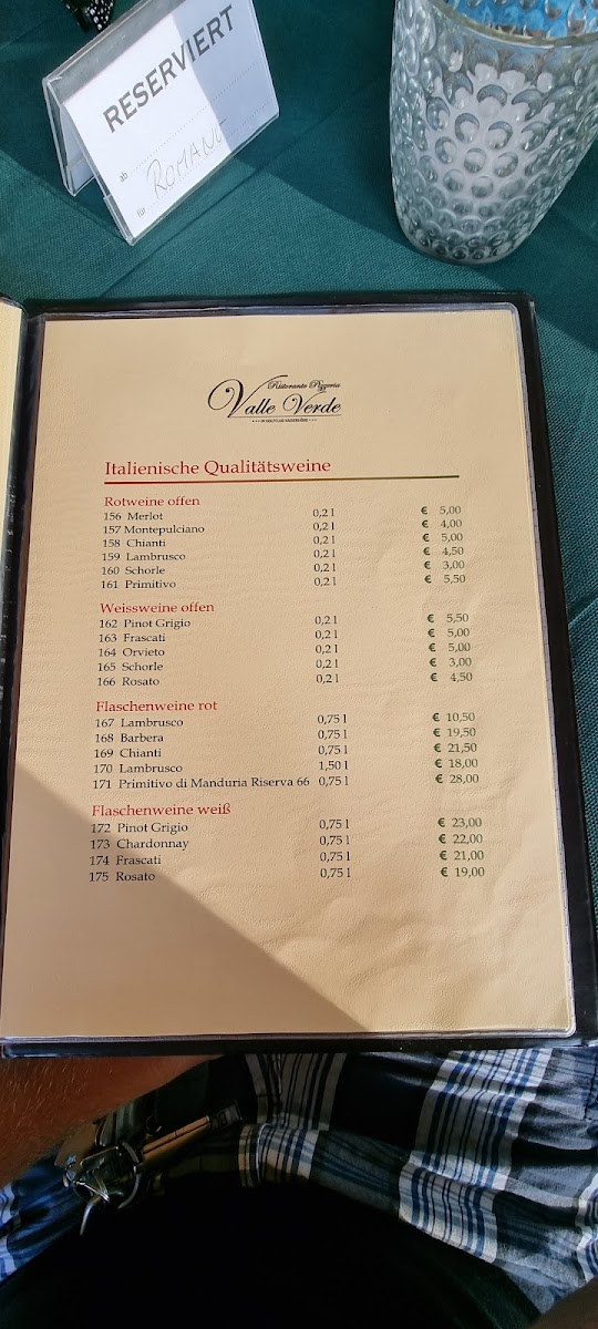 Ristorante Valle Verde Photo Menu 5