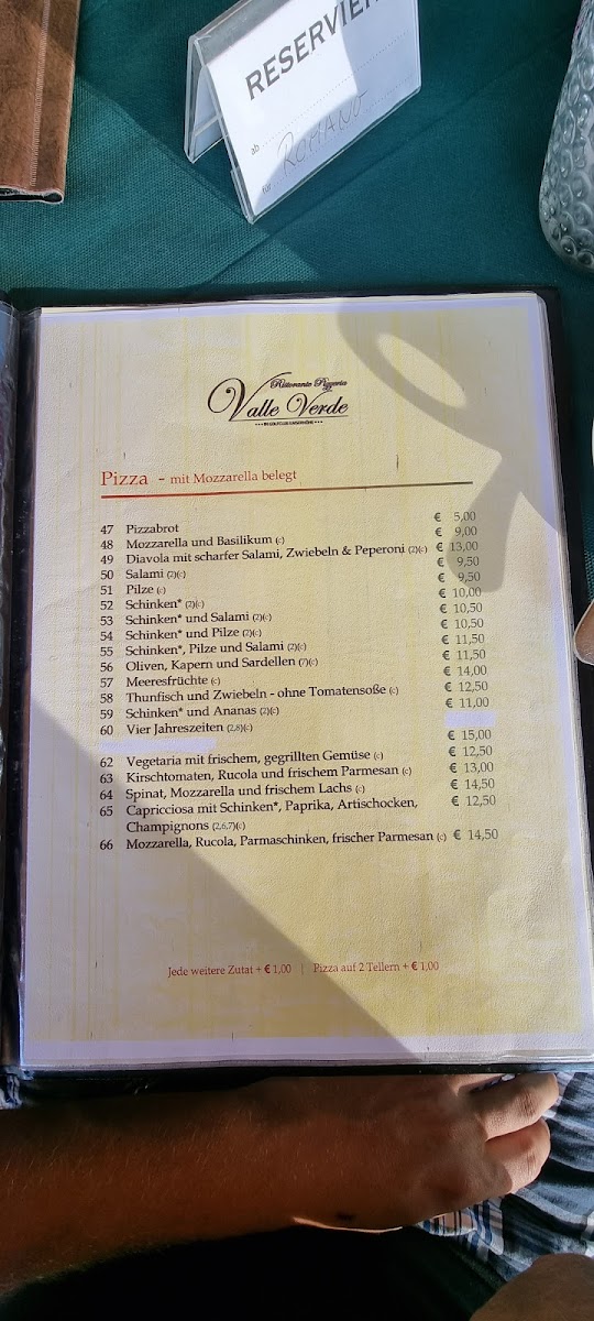 Ristorante Valle Verde Photo Menu 6