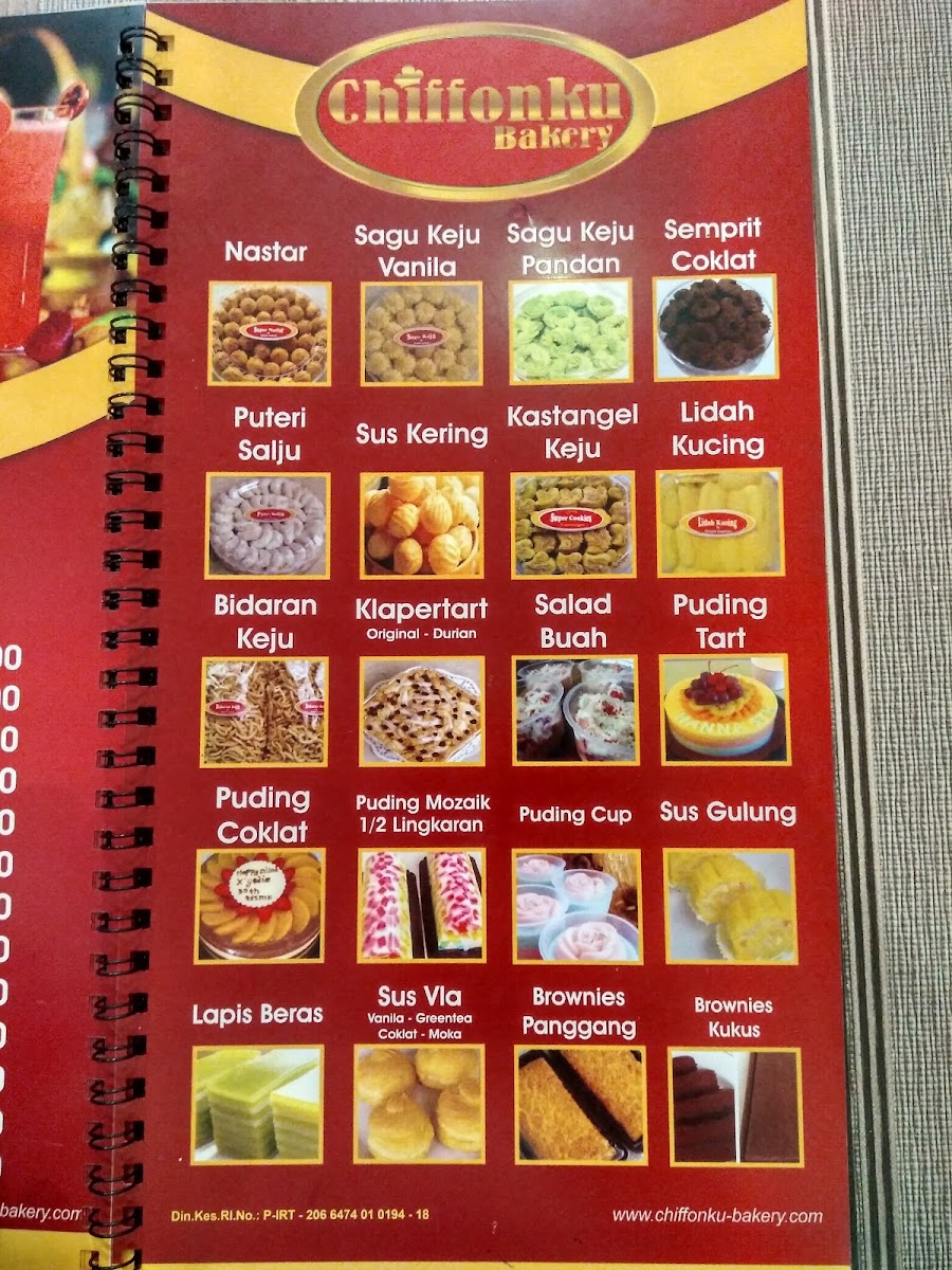 Chiffonku Bakery Photo Menu 5