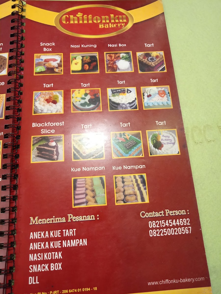 Chiffonku Bakery Photo Menu 9