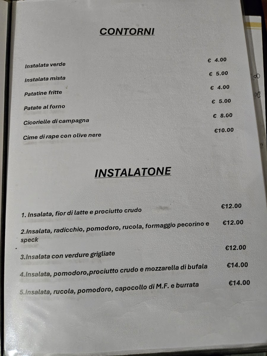 Trattoria Storica San Carlino Photo Menu 6