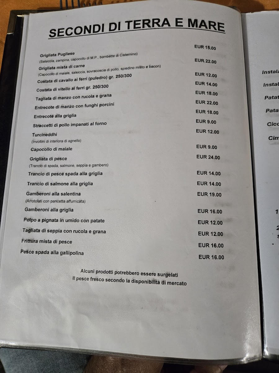 Trattoria Storica San Carlino Photo Menu 8