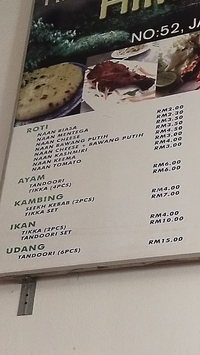 Himalaya Tandoori restaurant Sdn Bhd Photo Menu 5