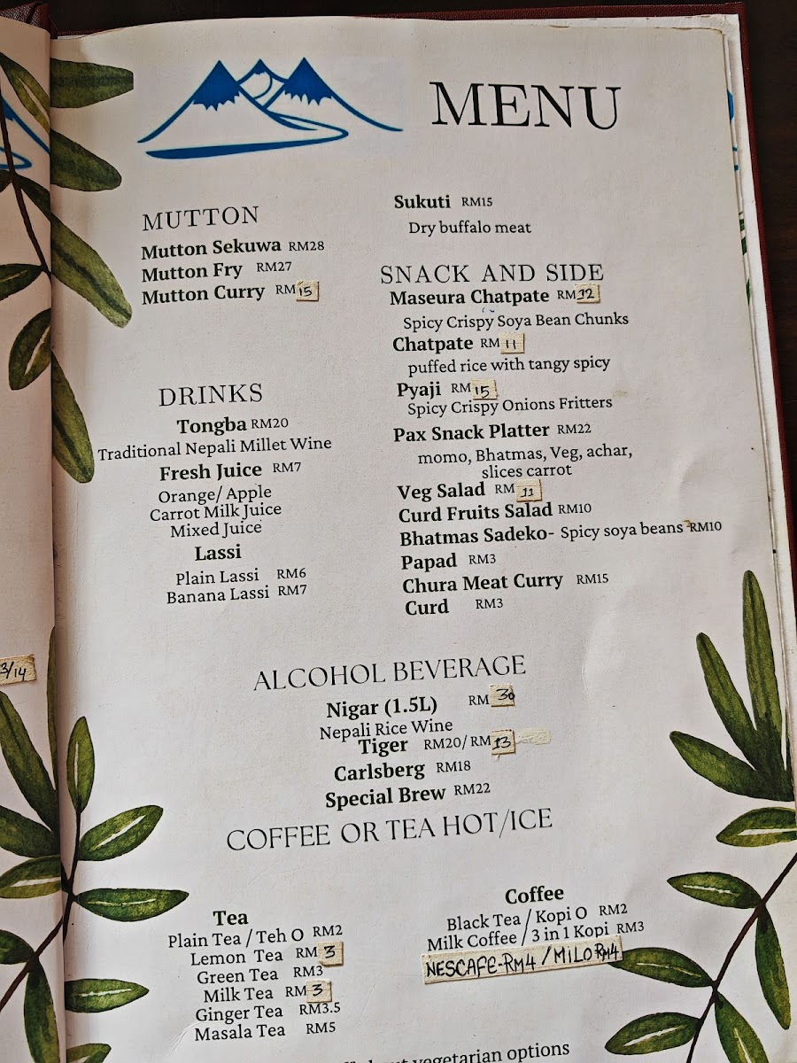 Himalaya Tandoori restaurant Sdn Bhd Photo Menu 9