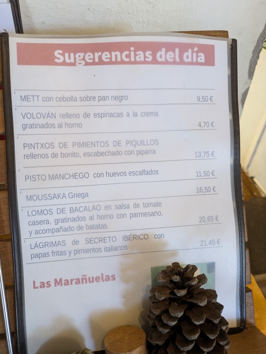 Tasca Las Marañuelas Photo Menu 4
