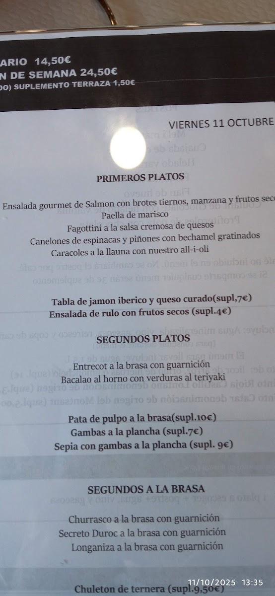 Restaurant Can Miquel Alpicat Photo Menu 3