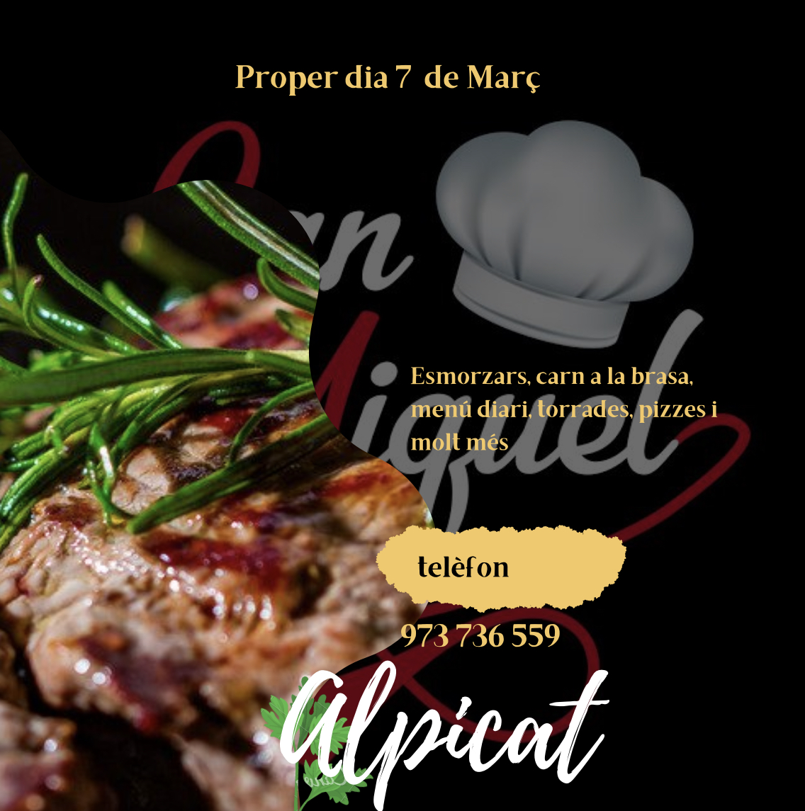 Restaurant Can Miquel Alpicat Photo Menu 4