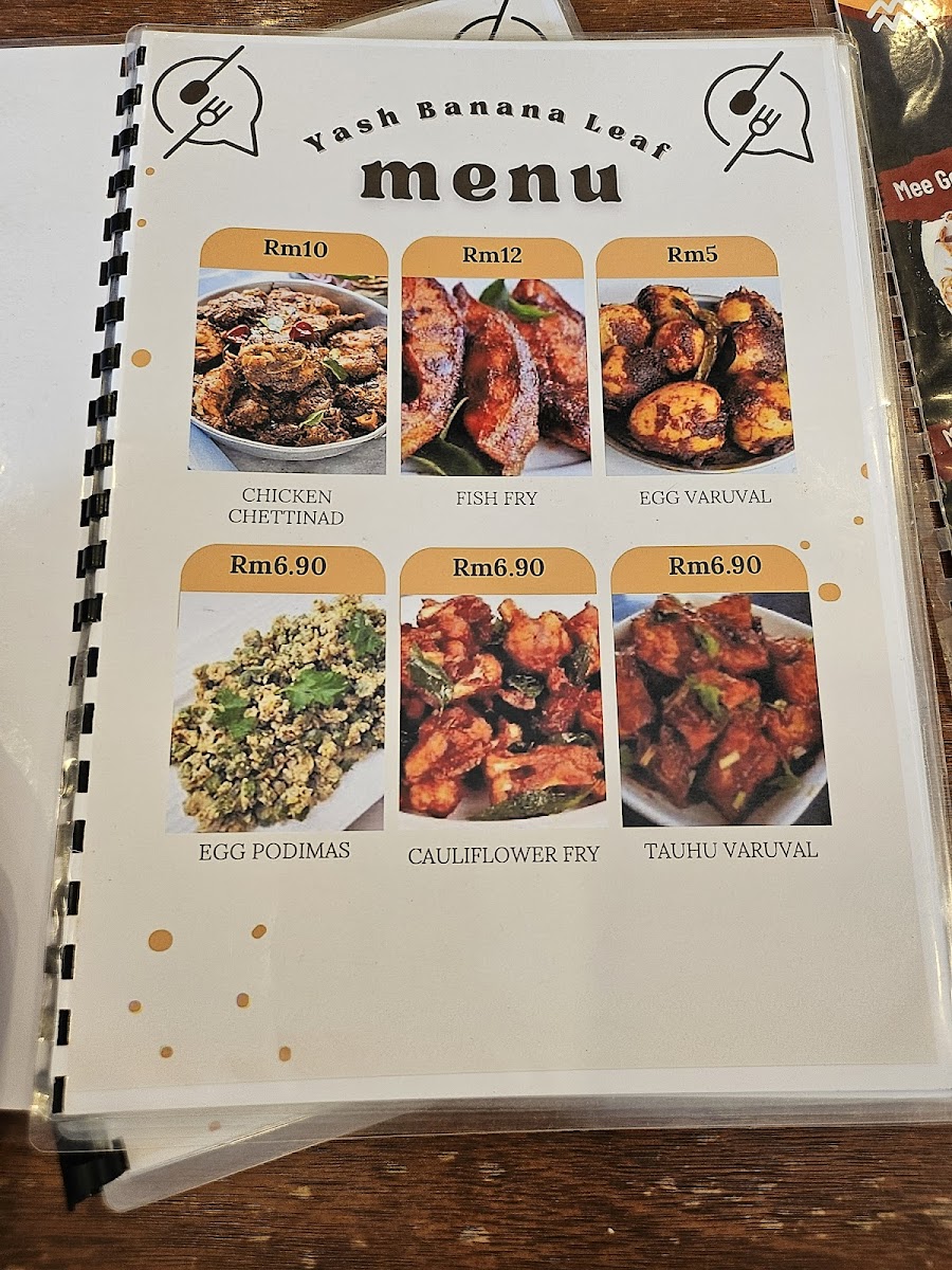 Yash Banana Leaf Restoran Photo Menu 8