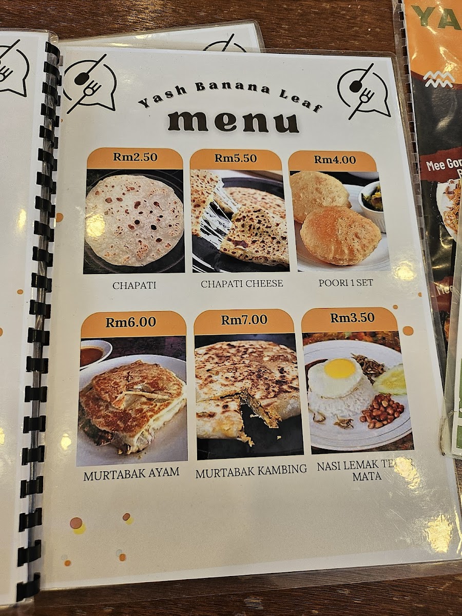 Yash Banana Leaf Restoran Photo Menu 9