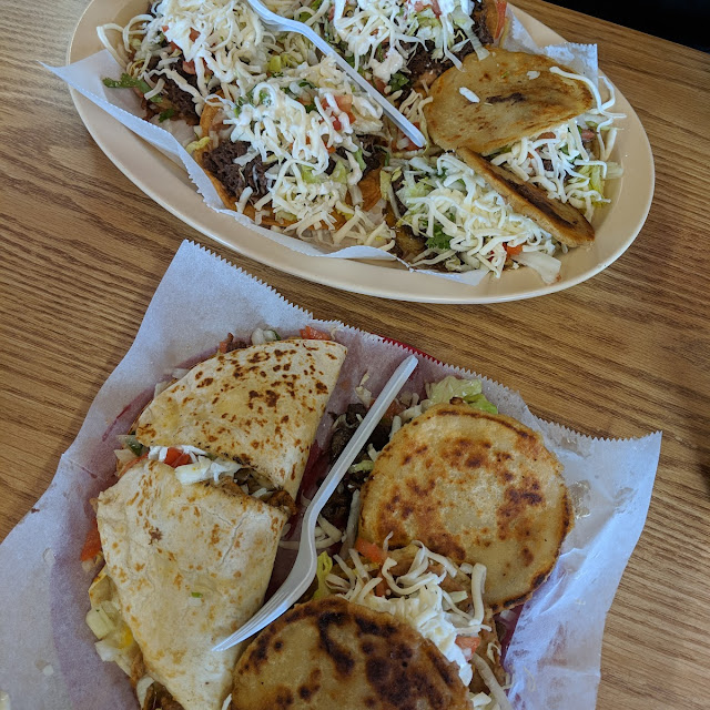 Tacos Gorditas and Quesadilla
