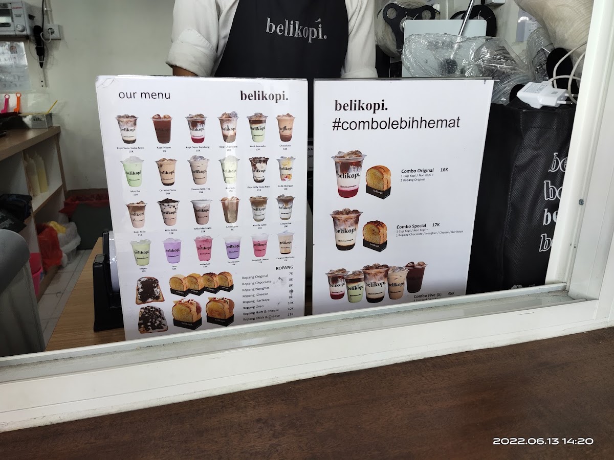 BELIKOPI. DALUNG BALI Photo Menu 2