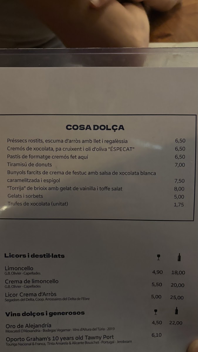 Rauxa - Restaurant Bodega Contemporània Photo Menu 4