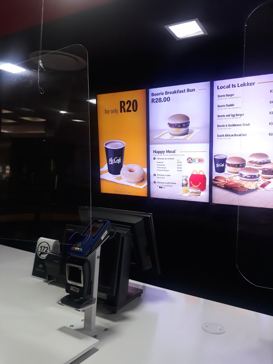 McDonald's The Grove Mall Photo Menu 2