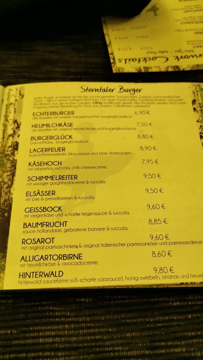 Sterntaler Burger Photo Menu 7