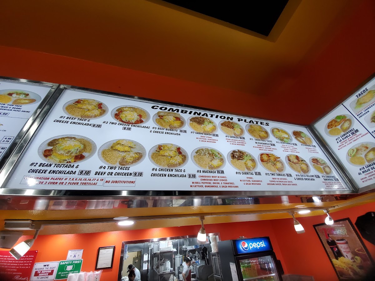 Roberto's Taco Shop Photo Menu 5