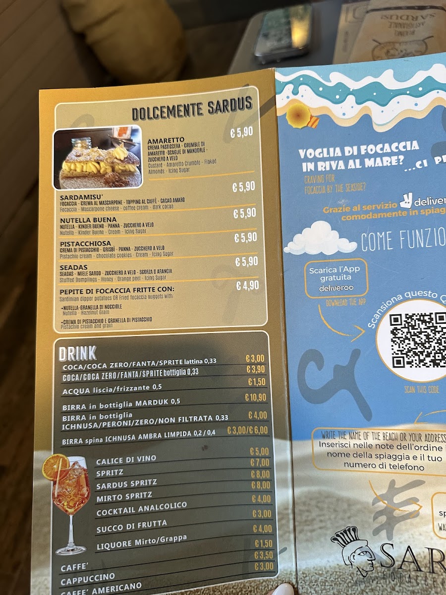 Sardus Focacceria Gourmet Photo Menu 7