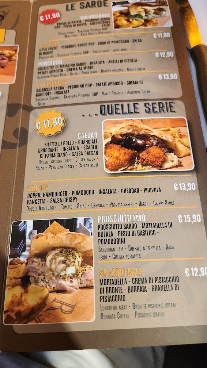 Sardus Focacceria Gourmet Photo Menu 8