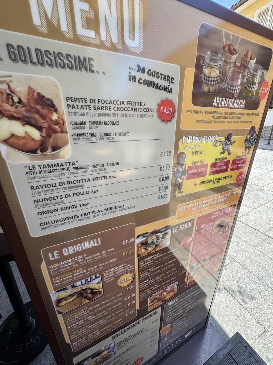 Sardus Focacceria Gourmet Photo Menu 9