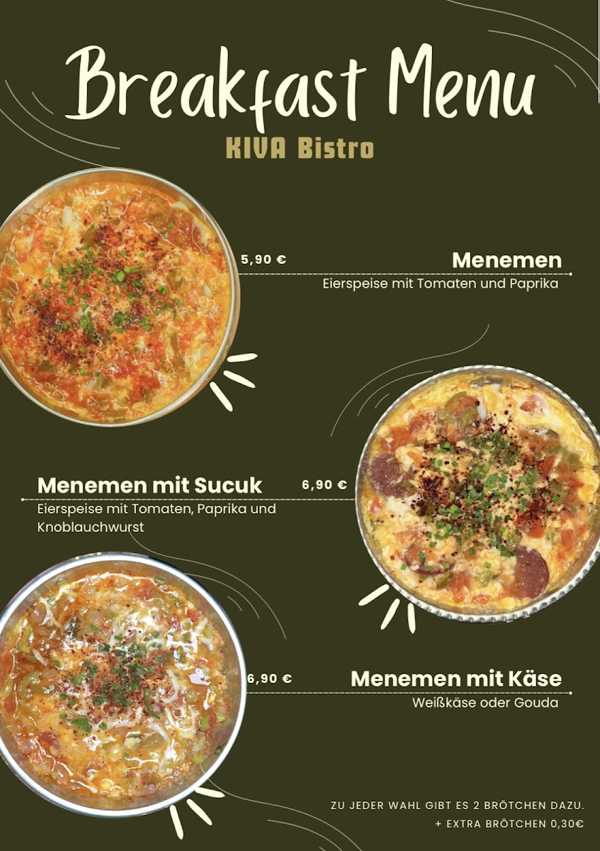 KIVA Bistro Photo Menu 2