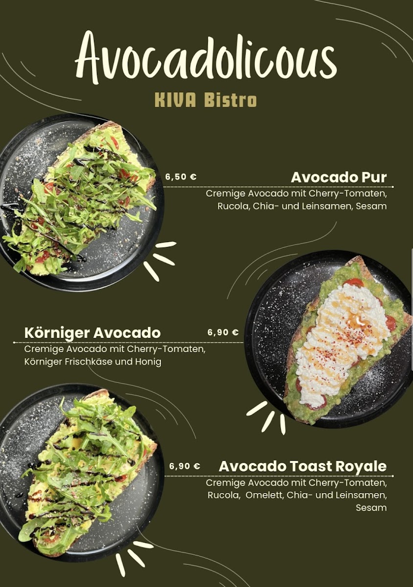 KIVA Bistro Photo Menu 3