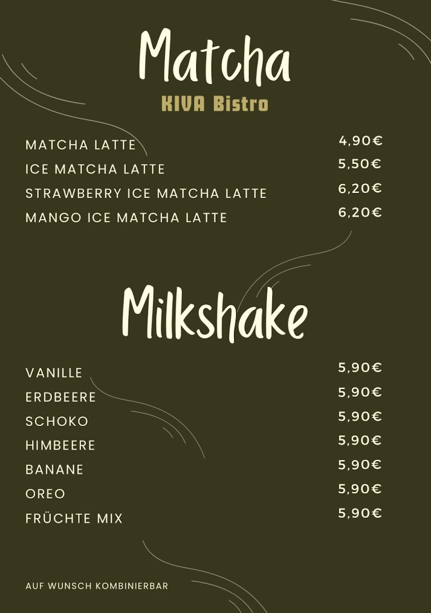 KIVA Bistro Photo Menu 6