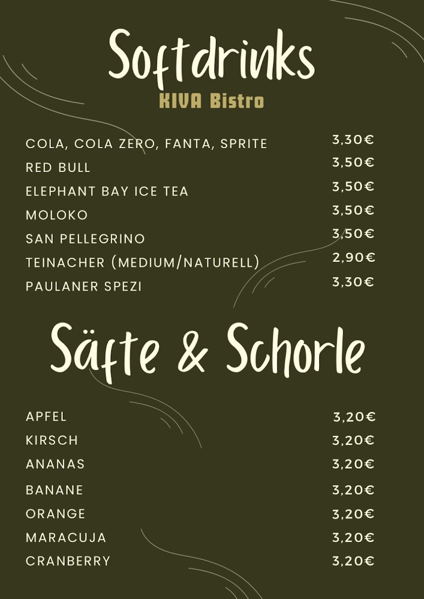 KIVA Bistro Photo Menu 7