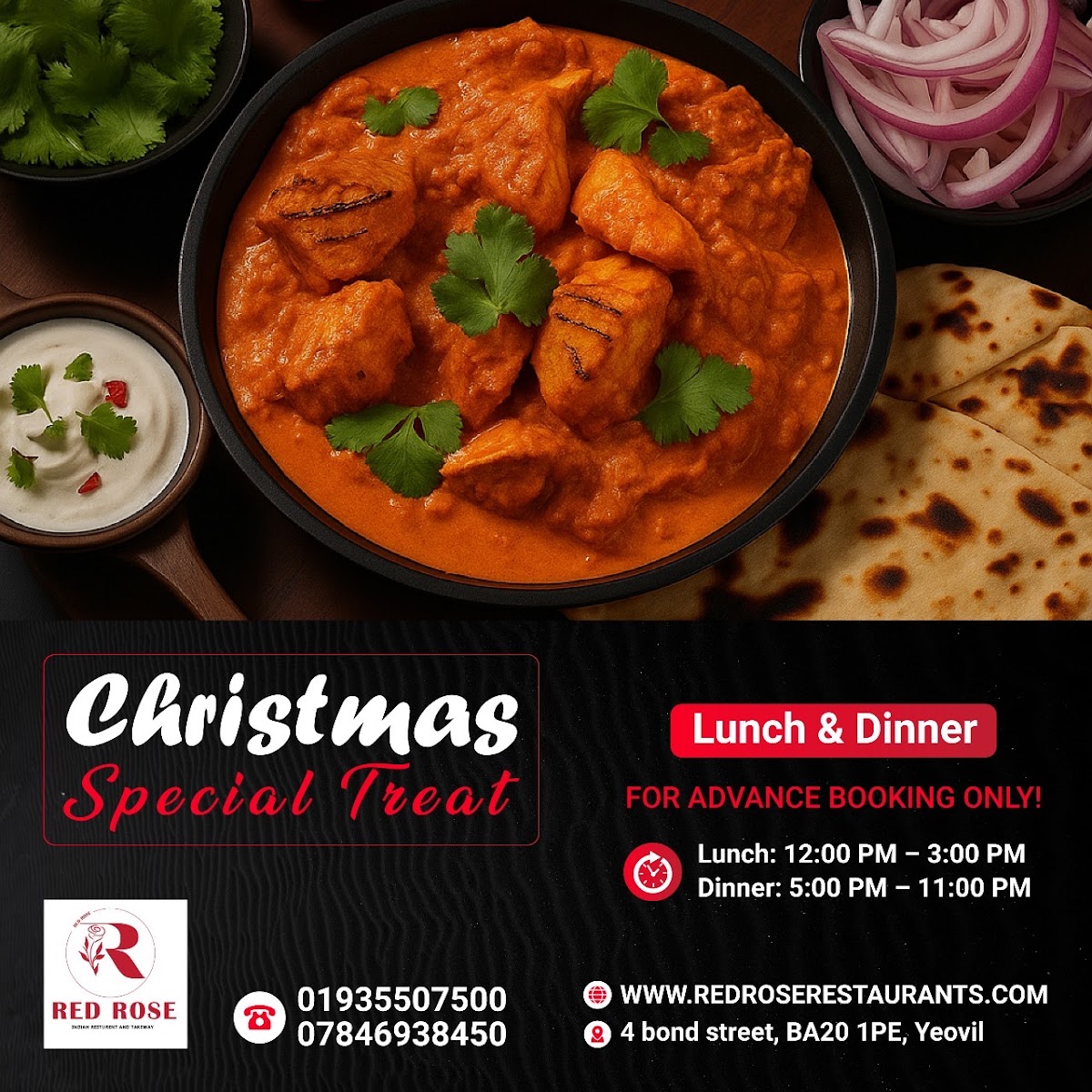 Red Rose Indian Restaurant & Takeaway Photo 4