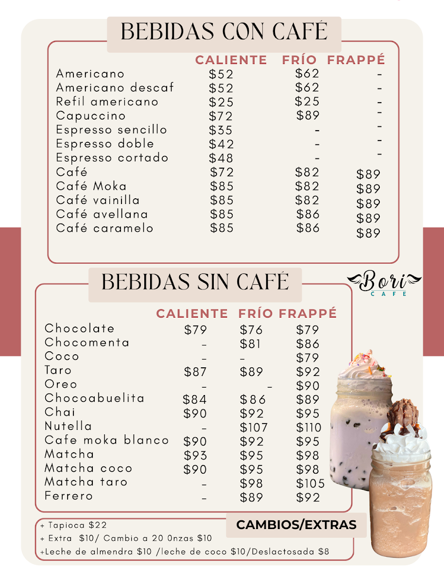Bori, Café y Comida Coreana Photo Menu 8