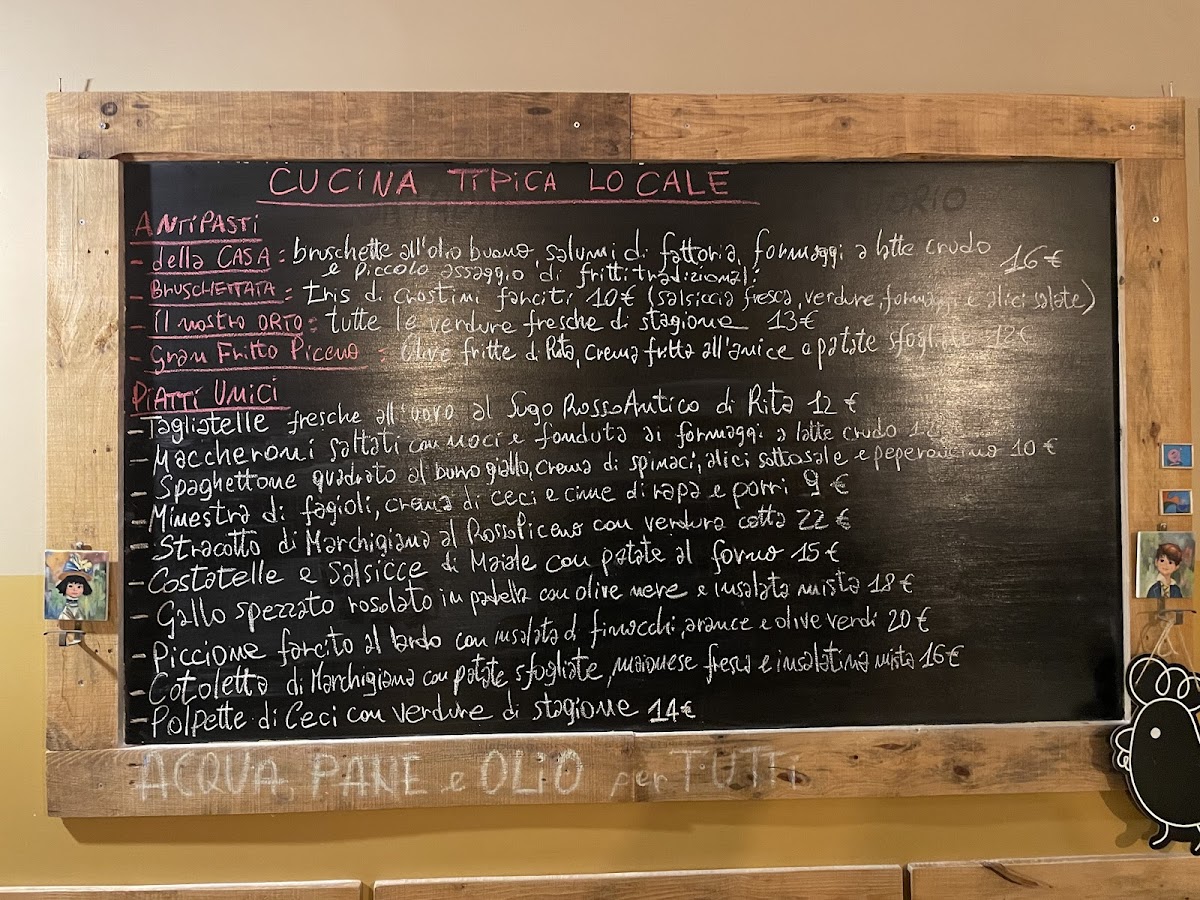 Trattoria da Rita Photo Menu 8