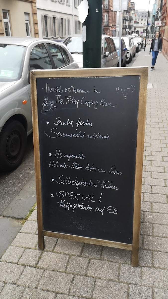 THE FRIDAY Cupping Room Photo Menu 8