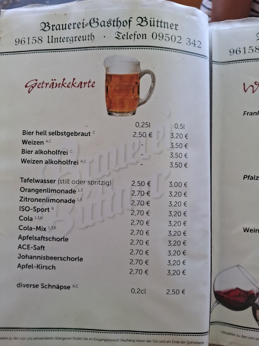 Brauerei-Gasthof Weber Photo Menu 3