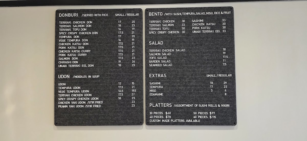 Bian Sushi & Donburi Photo Menu 2
