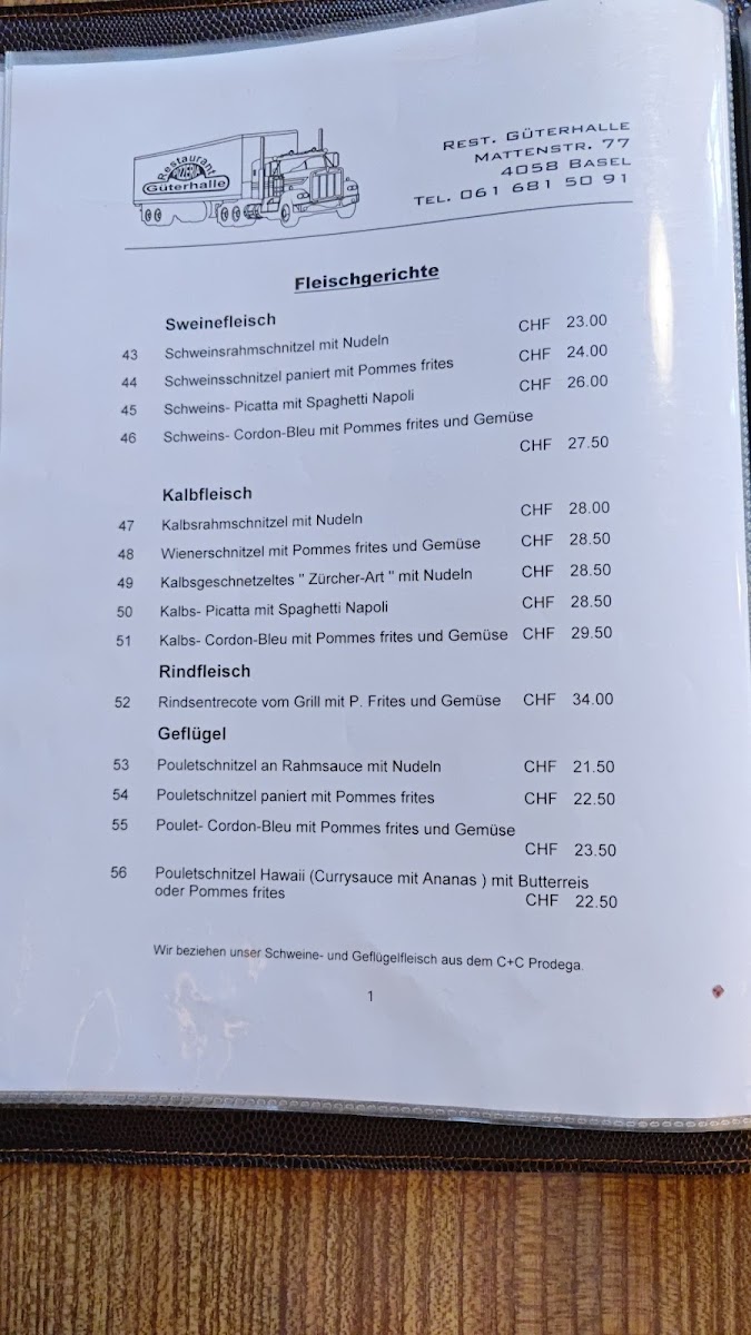 Güterhalle - restaurant Photo Menu 4