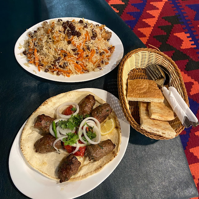 Uzbeki Pulao Rice and Lamb Shank