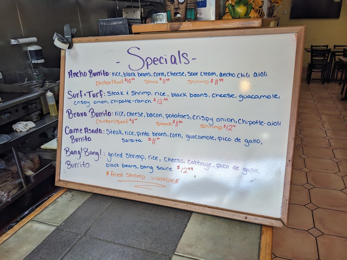Three Amigos Fresh Mexican Grill Photo Menu 2
