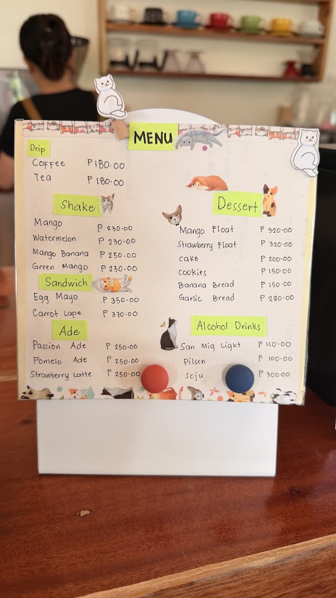 2f cafe bohol 보홀이층카페 Photo Menu 1