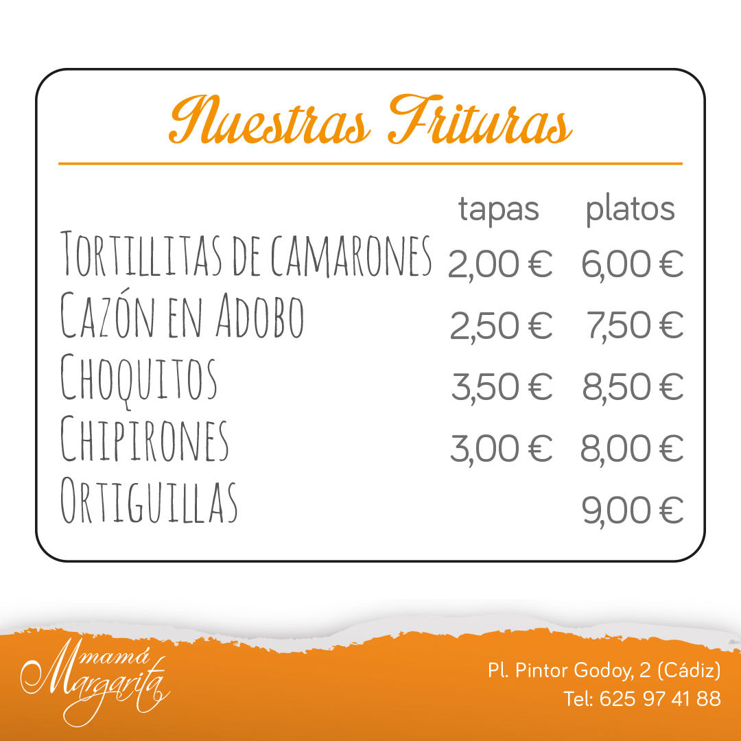 Taperia Mamá Margarita Photo Menu 5